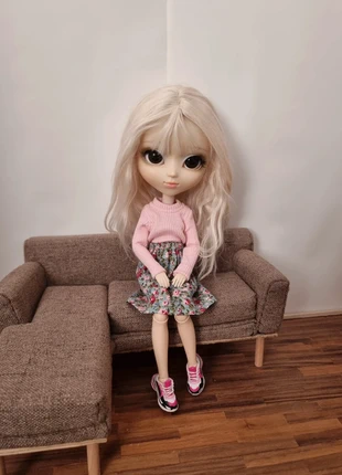 Jupe mi longue à fleurs rose bleu violet Pullip, marca: Pullip, estado: Muy bueno, tamaño: Talla única, 7,00 €, 8,05 € Protección al comprador Pro incluida