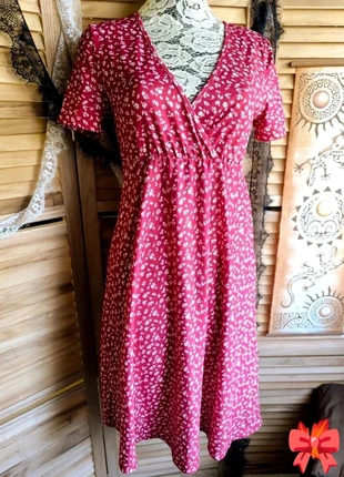 Robe demi-saison fleurie rouge Shein taille S-M 💠💠, brand: Shein, condition: Very good, size: S / 36 / 8, €7.80, €8.89 includes Buyer Protection Pro