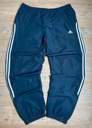 Jogging Adidas Track Y2k Vintage 3 Stripes Climalite Marine/Blanc - Taille M, merk: adidas, staat: Heel goed, maat: M / 38 / 10, € 25,00, € 26,95 inclusief Kopersbescherming
