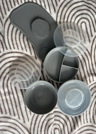 Twistshake Click-Mat Mini Grau + 3 Teller, brand: Twistshake, condizioni: Nuovo senza cartellino, taglia: Taglia unica, €10.00, €11.20 include la Protezione acquisti