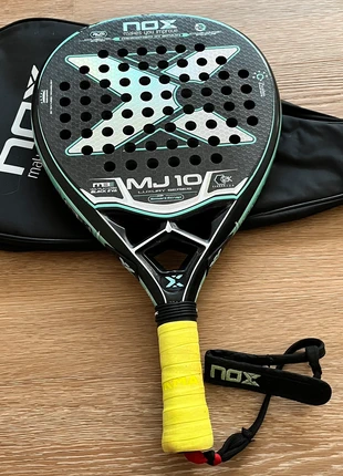 Racchetta Padel Nox MJ10 LUXURY 2022 con custodia, marque: NOX, état: Bon état, 55,00 €, 58,45 € Protection acheteurs incluse