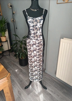 Robe longue été imprimée Coquette, brand: Original Jeans, condition: Very good, size: S / 36 / 8, €12.00, €13.30 includes Buyer Protection