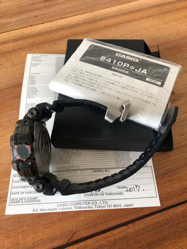Casio 5410 GPW 1000