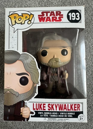 Starwars Luke Skywalker Funko Pop Vinyl, brand: Funko, condition: New with tags, £7.00, £8.05 includes Buyer Protection