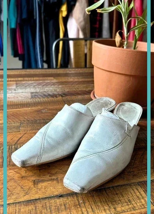 Mules à talons vintage en cuir, marke: Vintage, zustand: Sehr gut, größe: 38, 10,00 €, 11,20 € inklusive Vinted-Käuferschutz