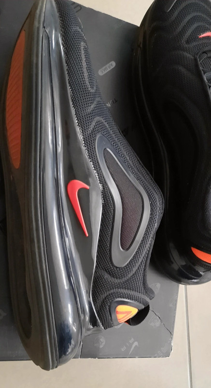 Nike air max 720 noir et orange en bon tat. Taile 43 Vinted