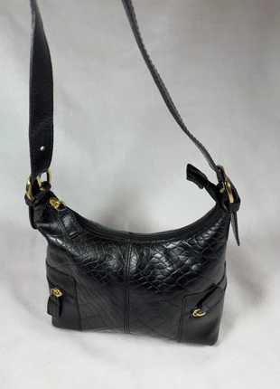Sac vintage en cuir effet crocodile Made in Italy - très bon état, condition: Very good, €15.00, €16.45 includes Buyer Protection