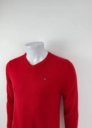 Pull Tommy Hilfiger homme taille XS- Col V - Coton premium - rouge, brand: Tommy Hilfiger, condizioni: Ottime, taglia: XS, €21.00, €22.75 include la Protezione acquisti Pro