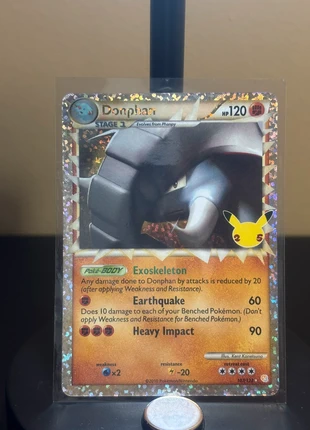 Donphan (CEL HS 107), merk: Pokémon, staat: Nieuw zonder prijskaartje, € 2,50, € 3,33 inclusief Kopersbescherming