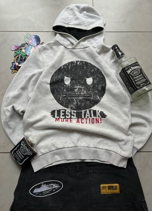 Zip Face Vintage y2k Grey Hoodie Size XS, marque: JNCO, état: Très bon état, taille: XS, 10,00 €, 11,20 € Protection acheteurs incluse