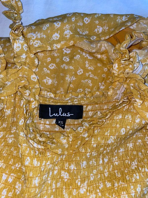 cute yellow lulus summer dress 3