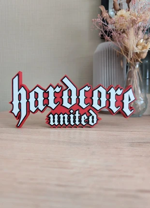 Hardcore United logo décoratif 22x10cm Excellent état Fanart, brand: Hardcore, condition: Very good, €15.50, €16.98 includes Buyer Protection Pro