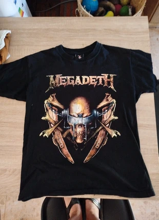 T-shirt megadeth, marca: megadeth, estado: Muito bom, tamanho: M, €20.00, €21.70 inclui Proteção do Comprador