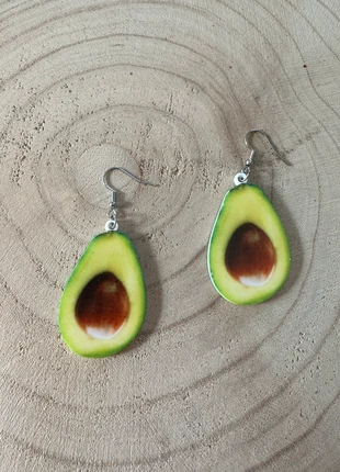 Boucle d’oreille avocat avocado vintage fruit original drôle art, marca: Original, estado: Muy bueno, 2,50 €, 3,33 € Protección al comprador incluida