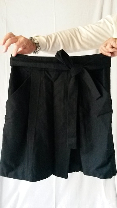 Jupe noire en laine Zara Taille M 1