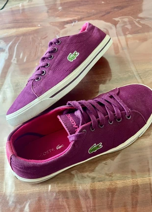 Baskets Lacoste/ taille 37/ rouge bordeaux/violet / en parfait état, brand: Lacoste, condition: Very good, size: 37, €25.00, €26.95 includes Buyer Protection