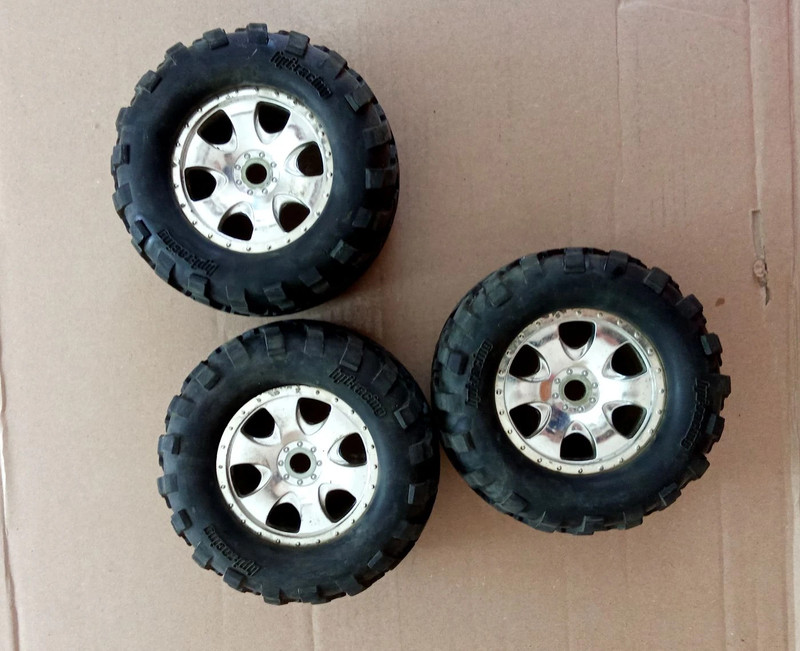 Roues HPI monster truck 1/8  RC Ø 155mm 3