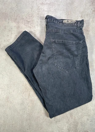 Jeans Vintage En Velours Côtelé / Corduroy Zara bleu indigo droit taille 32, brand: Zara, condition: Very good, size: W31, €11.00, €12.25 includes Buyer Protection Pro