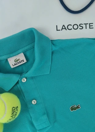Polo Lacoste 🐊 Classique L.12.12 Bleu Turquoise (D069B.Q), brand: Lacoste, condizioni: Ottime, taglia: S, €38.00, €40.60 include la Protezione acquisti Pro