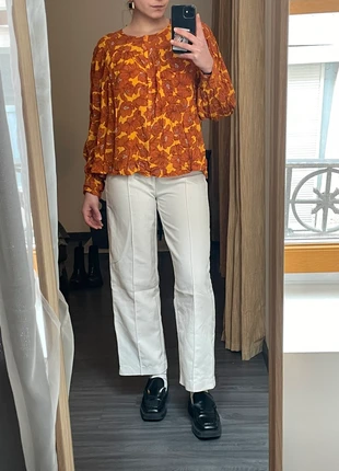 Blouse motif fleurs, brand: La Redoute, condition: Very good, size: XS / 34 / 6, €9.00, €10.15 includes Buyer Protection