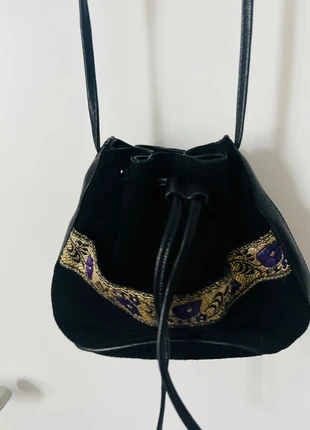 Leather black shoulder bag, brand: Leather, condition: Very good, £14.00, £15.40 includes Buyer Protection