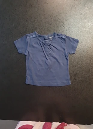 Tea shirt marine Kiabi, brand: Kiabi, condition: Very good, size: 6-9 months / 68 cm, €1.00, €1.75 includes Buyer Protection