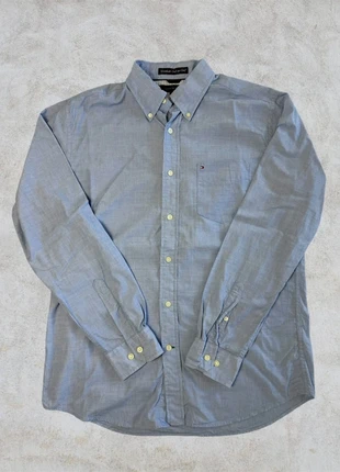 Chemise Tommy Hilfiger bleu M, marke: Tommy Hilfiger, zustand: Sehr gut, größe: M, 19,90 €, 21,60 € beinhaltet Vinted-Käuferschutz Pro