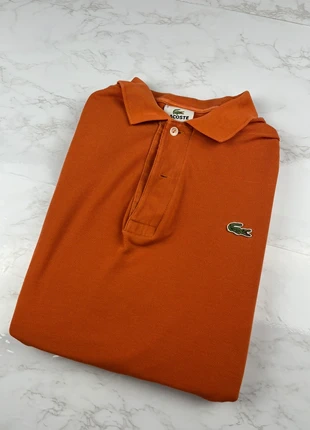 Polo Lacoste y2k Orange Homme en coton piqué 100% coton Classic fit Straight - Taille S / 0013, brand: Lacoste, condizioni: Buone, taglia: S, €23.00, €24.85 include la Protezione acquisti Pro