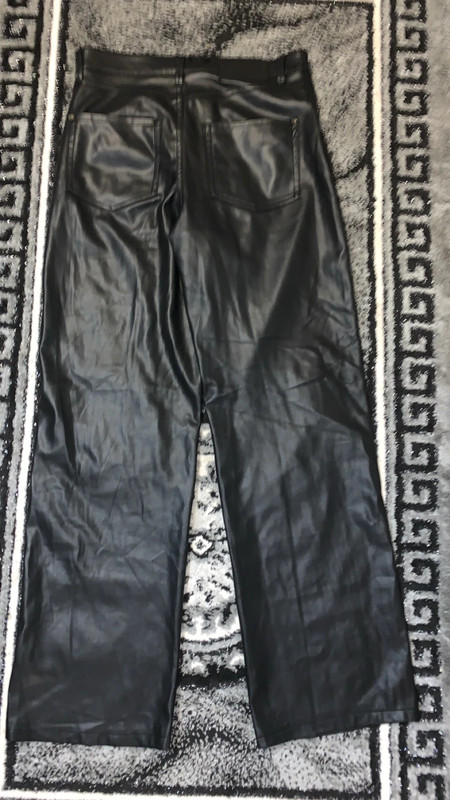 Pantalon en cuir noir /taille :M 4