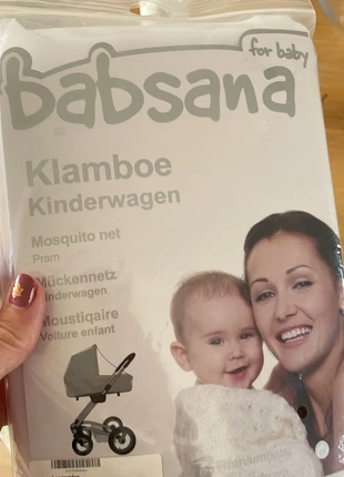 Klamboe kinderwagen , merk: Babsana, staat: Nieuw met prijskaartje, maat: L, € 2,00, € 2,80 inclusief Kopersbescherming