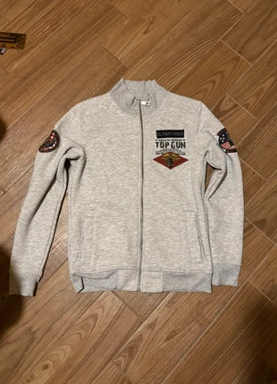 Felpa stile vintage uomo grigia, brand: Top Gun, condizioni: Ottime, taglia: S, €9.99, €11.19 include la Protezione acquisti