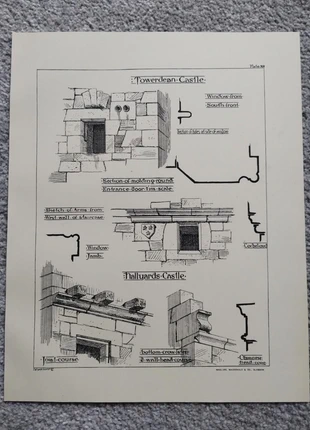 South queensbury architectural sketches from church & town- antique print - 1901, brand: NO LABEL, condition: Good, £8.99, £10.14 includes Buyer Protection Pro