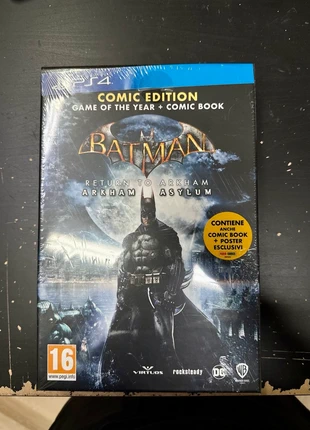 Batman Arkham Asylum - Comic edition PS4 PS5 - Limited collector edition esclusiva italiana - nuovo, staat: Nieuw met prijskaartje, € 38,00, € 40,60 inclusief Kopersbescherming Pro