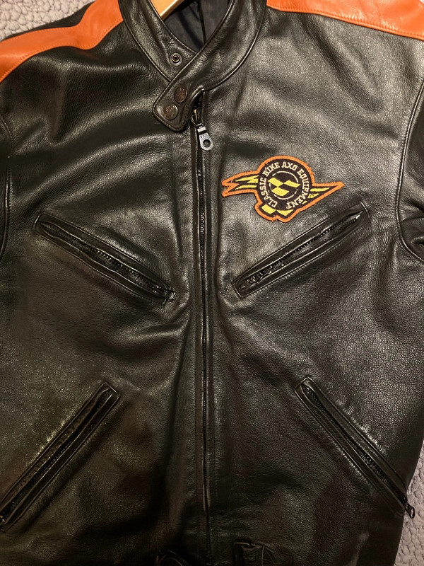 Axo vintage cheap leather jacket