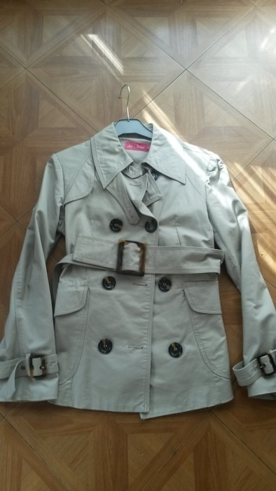Trench imperméable beige  T36 1