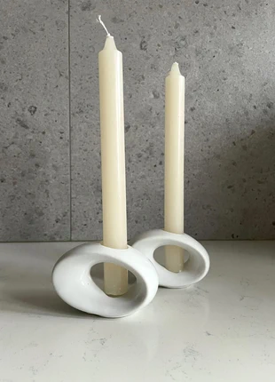 Vintage Space Age Candle Holders, merk: Vintage Love, staat: Heel goed, € 12,50, € 13,83 inclusief Kopersbescherming
