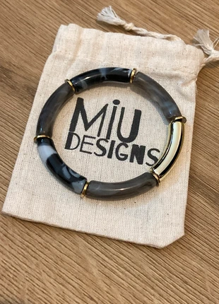 Bracelet chic doré style italien neuf élastique Miu Design, brand: Miu design, condition: New with tags, €8.50, €9.63 includes Buyer Protection