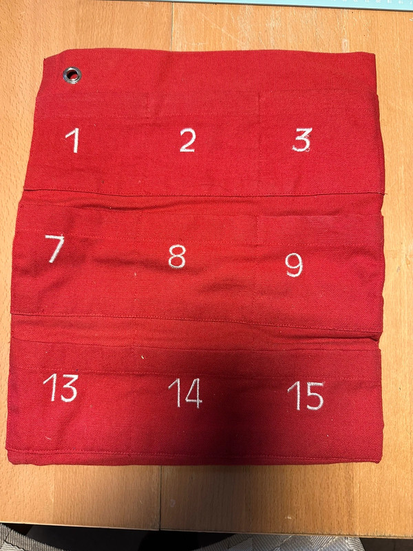 Habitat sustainable Advent calendar with pockets Vinted