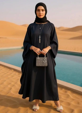 Abaya papillon satinée neuve – Taille unique, marca: indépendante, estado: Nuevo con etiquetas, tamaño: Talla única, 29,99 €, 32,19 € Protección al comprador incluida
