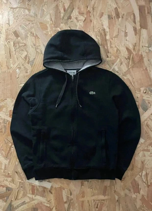 Hoodie Lacoste homme S noir zippé à capuche, sweat premium classique streetwear qualité top, brand: Lacoste, condizioni: Ottime, taglia: S, €40.00, €42.70 include la Protezione acquisti