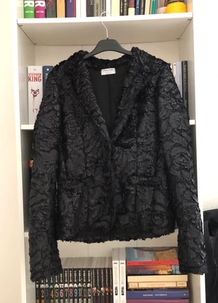 Giacca in pelliccia nera, marque: Femme Fatale, état: Très bon état, taille: M / 38 / 10, 9,00 €, 10,15 € Protection acheteurs incluse