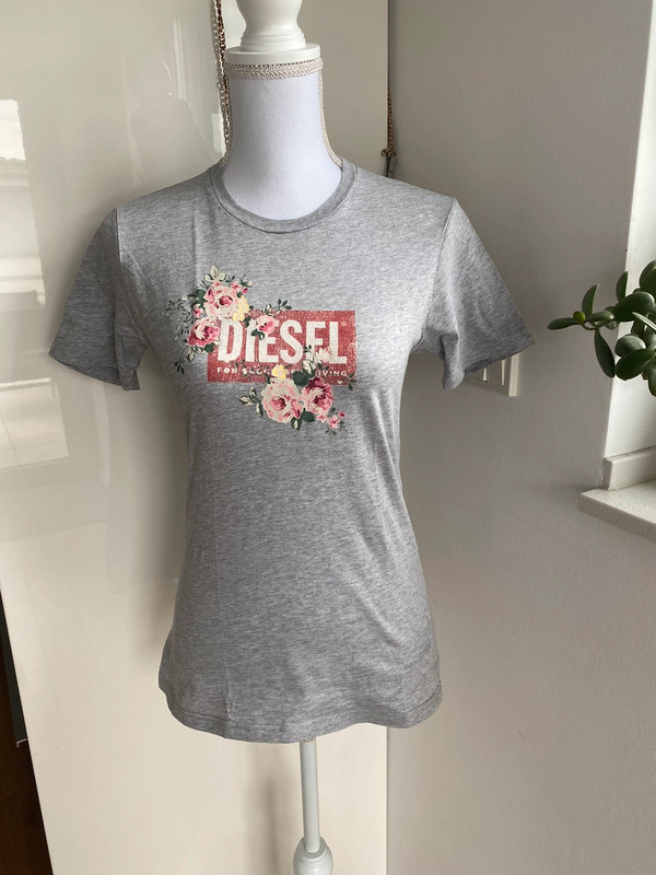 wNEU mädchen, T-Shirt, Diesel grau Größe 158/164 1