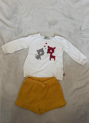 Ensemble pour fille taille 9mois/ 74cm, marca: C&A, estado: Muito bom, tamanho: 9-12 meses / 74 cm, €3.50, €4.38 inclui Proteção do Comprador