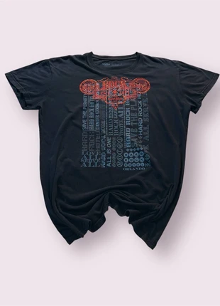 T-Shirt Hard Rock Hotel Orlando - Bleu Marine / Rouge Strass (Taille XXL), brand: Hard Rock, condition: Very good, size: XXL, €7.90, €9.00 includes Buyer Protection