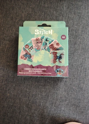 Lot de 6 lingettes démaquillantes Stitch, merk: Disney, staat: Nieuw met prijskaartje, € 5,00, € 5,95 inclusief Kopersbescherming