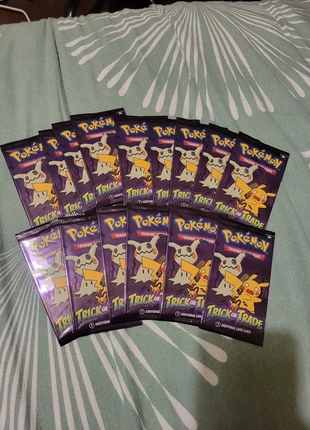 Lot 15 booster pokemon trick or trade, marque: Pokémon, état: Très bon état, 13,99 €, 15,39 € Protection acheteurs incluse