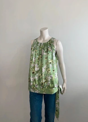 Blouse noué dans le bas, marque: Apt. 9, état: Neuf sans étiquette, taille: XL / 42 / 14, 7,00 €, 8,05 € Protection acheteurs incluse