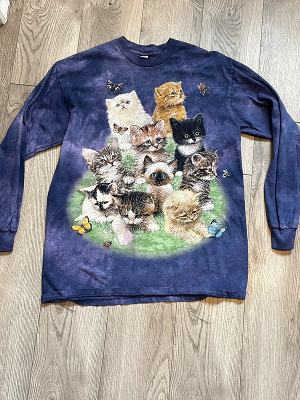 Kitty long sleeve graphic t
