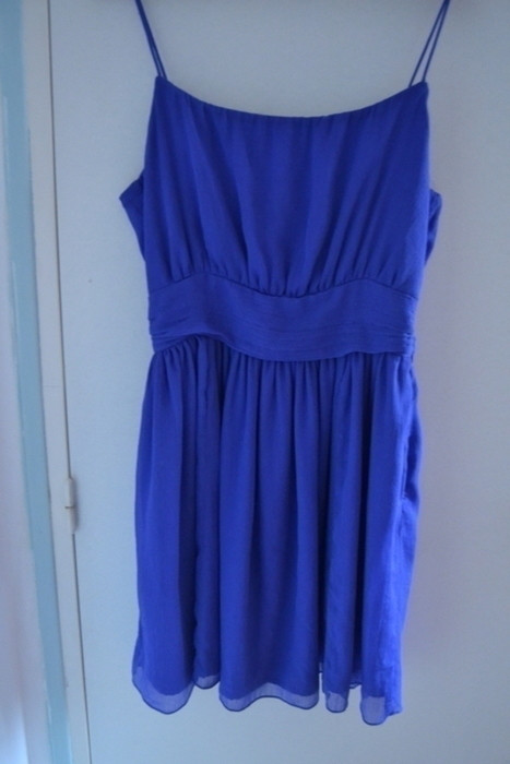 Robe bleu électrique H&M 1
