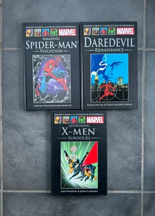 Lot 3 BD Comics Marvel La Collection Spider-Man Vocation Daredevil Renaissance X-Men Surdoués, zustand: Sehr gut, 16,99 €, 18,54 € beinhaltet Vinted-Käuferschutz Pro